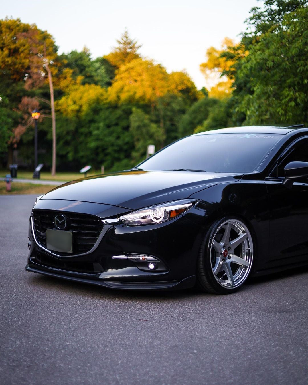 2018 mazda 3 front lip