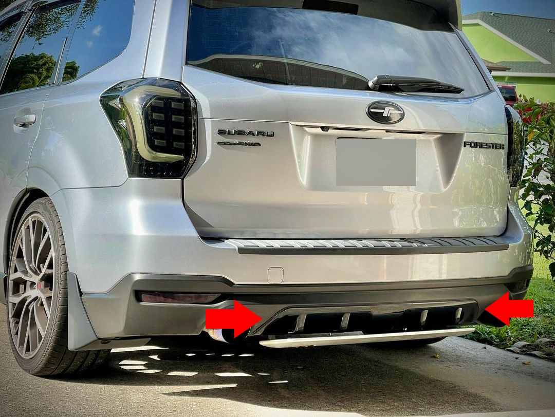 2014-2018 Subaru Forester XT Rear Diffuser - Elite Style Garage