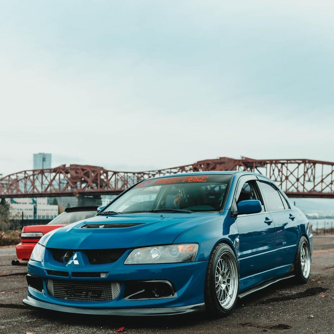 2003-2005 Mitsubishi Evolution 8 Front Lip - Elite Style Garage