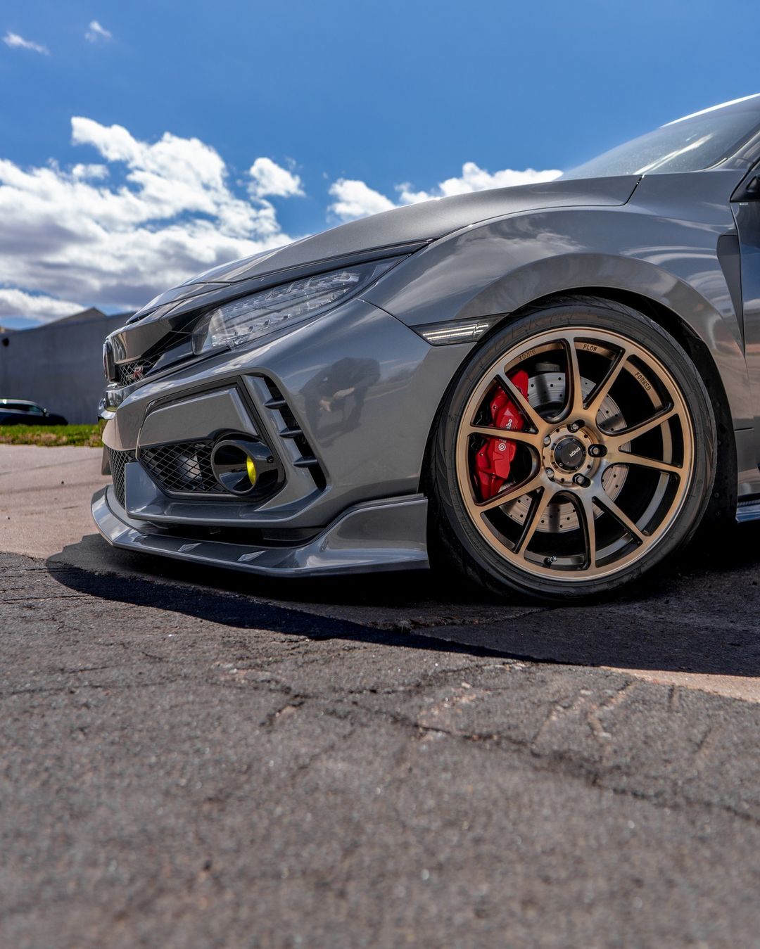 2017-2021 Honda Civic Type R Front Lip - Elite Style Garage