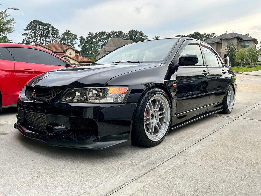 2006-2007 Mitsubishi Evolution 9 Front Lip - Elite Style Garage