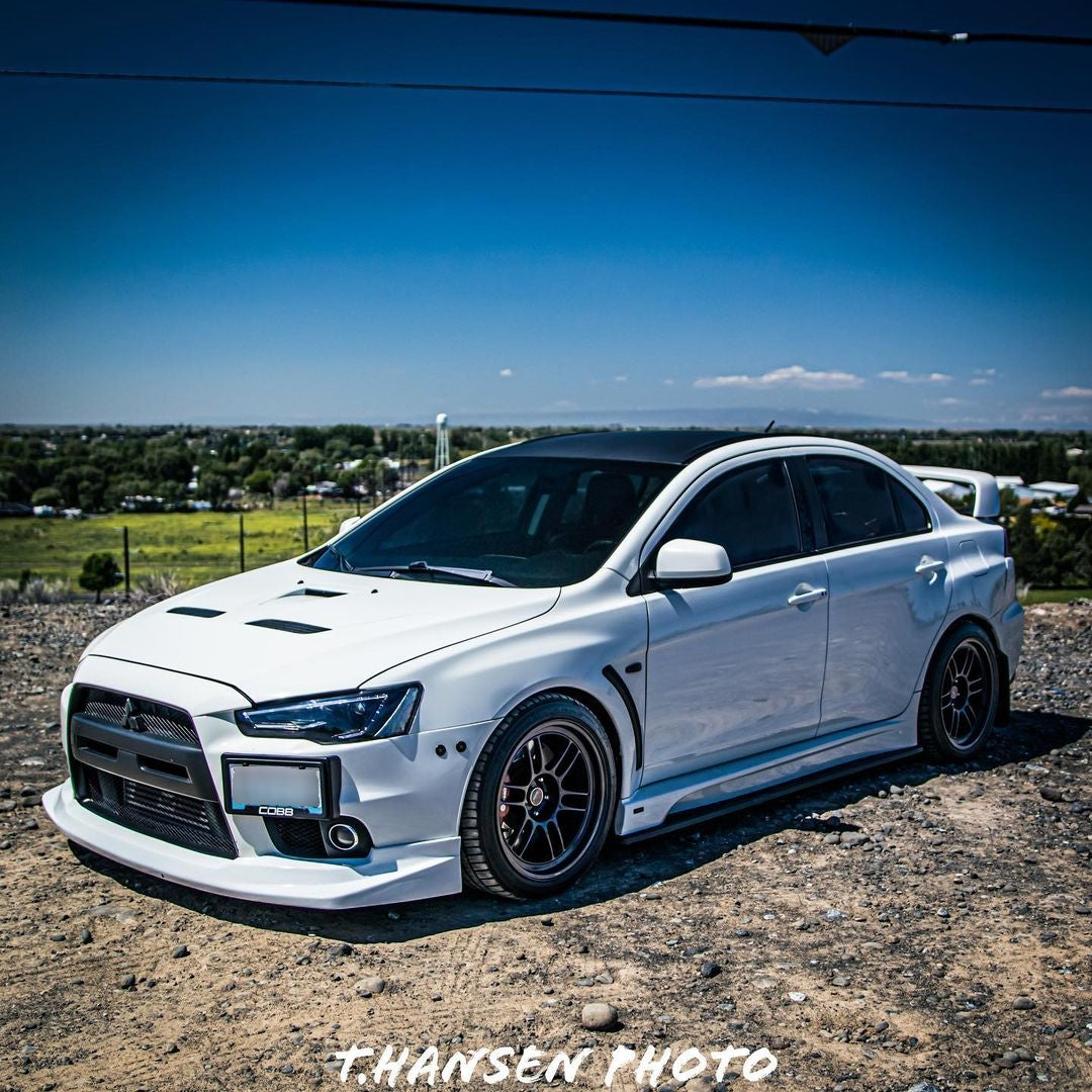 2008-2015 Mitsubishi Evolution 10 Front Lip - Elite Style Garage