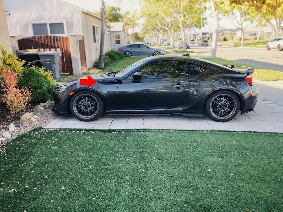 2012-2016 Subaru BRZ & Scion FR-S Fender Fin - Elite Style Garage