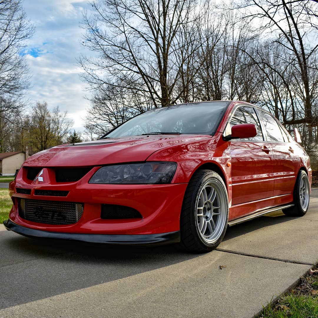 2003-2005 Mitsubishi Evolution 8 Front Lip - Elite Style Garage