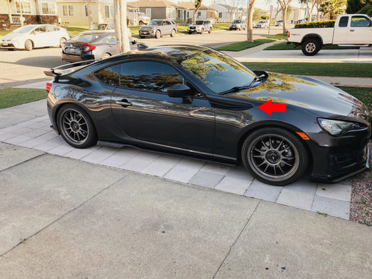 2012-2016 Subaru BRZ & Scion FR-S Fender Fin - Elite Style Garage