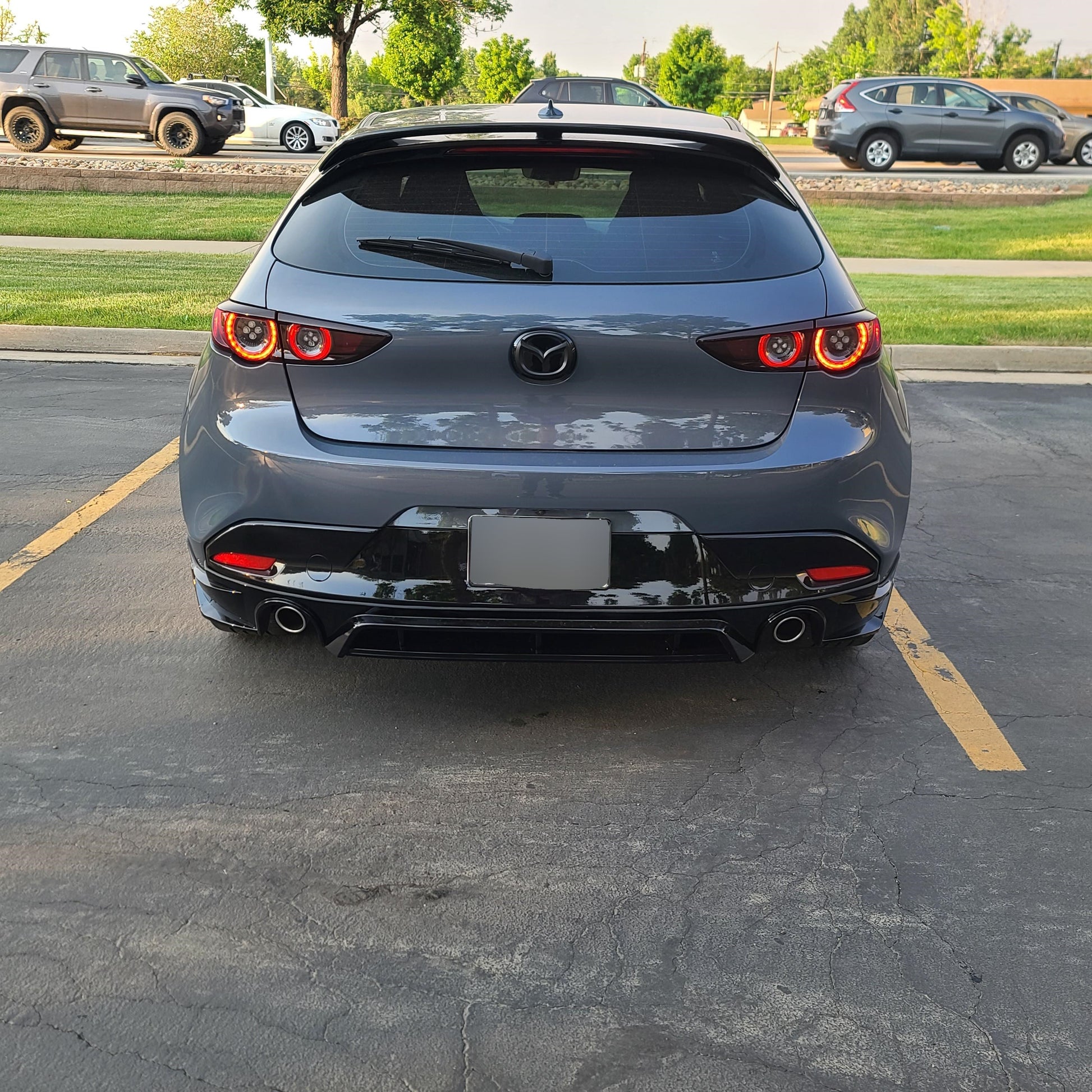 2019-2024 Mazda 3 Hatchback Rear Lip - Elite Style Garage