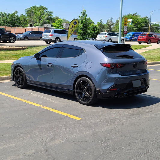 2019-2024 Mazda 3 Hatchback Rear Roof Spoiler - Elite Style Garage