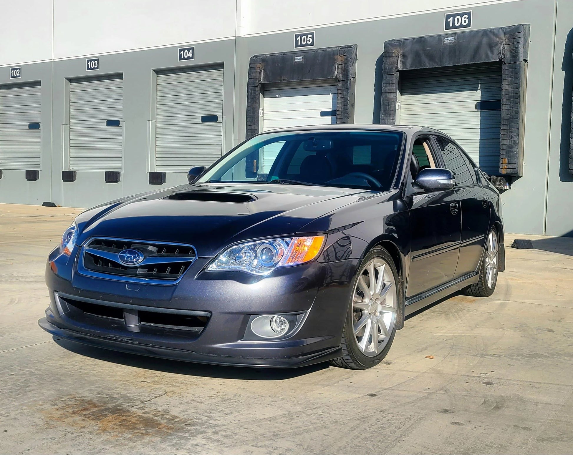 2008-2009 Subaru Legacy Front Lip - Elite Style Garage